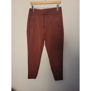 Athleta Trekkie Mid Rise Legacy Jogger Cinnamon Color Size 6